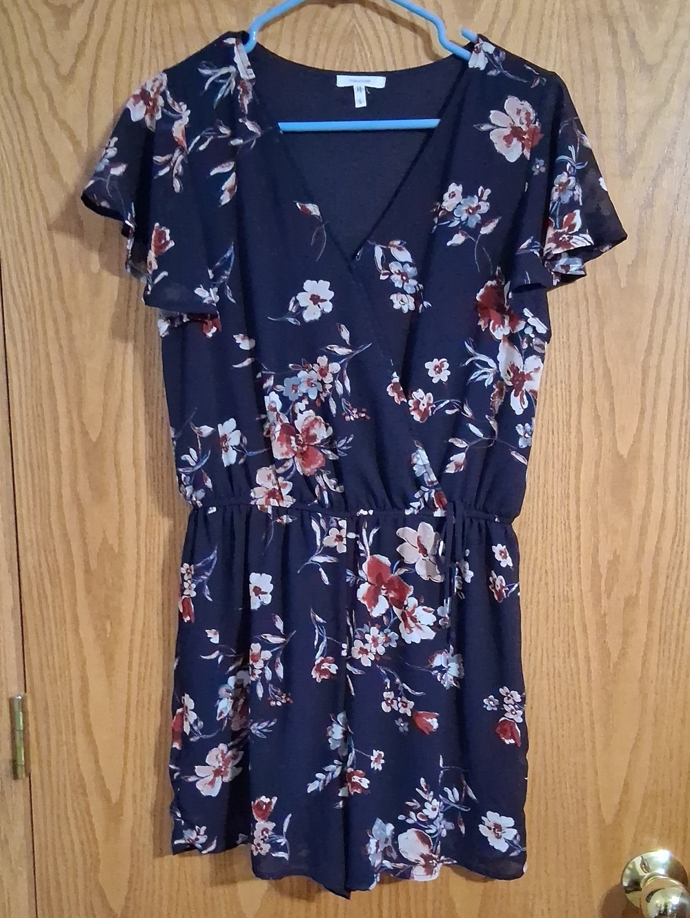 Maurices floral romper, size S